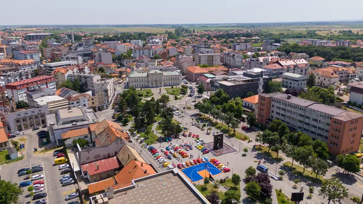 Bijeljina iz vazduha